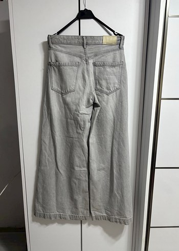 Stradivarius Gri Jean - Görsel 4