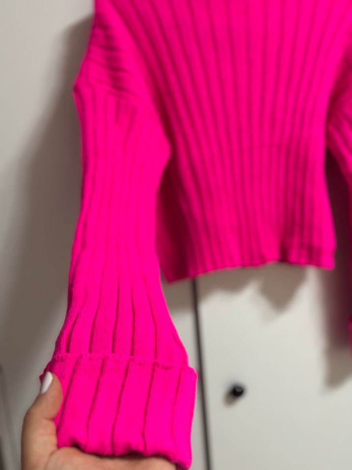 FUŞYA RENGİNDE KAZAK - Görsel 3