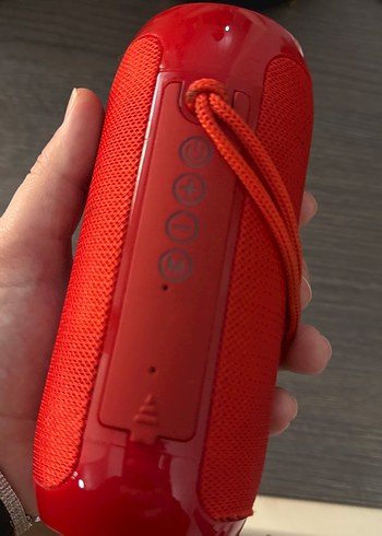 Kırmızı Bluetooth Hoparlör SES BOMBASI - Görsel 2