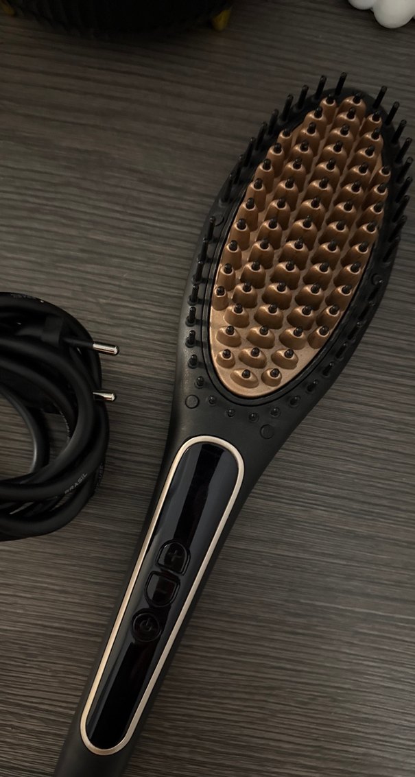 Arzum Kahverengi Saç Düzleştirici taraklı - Görsel 2