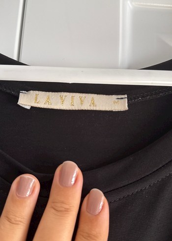 Siyah Uzun Kadın Elbise, Fitted, Kolsuz - Görsel 5