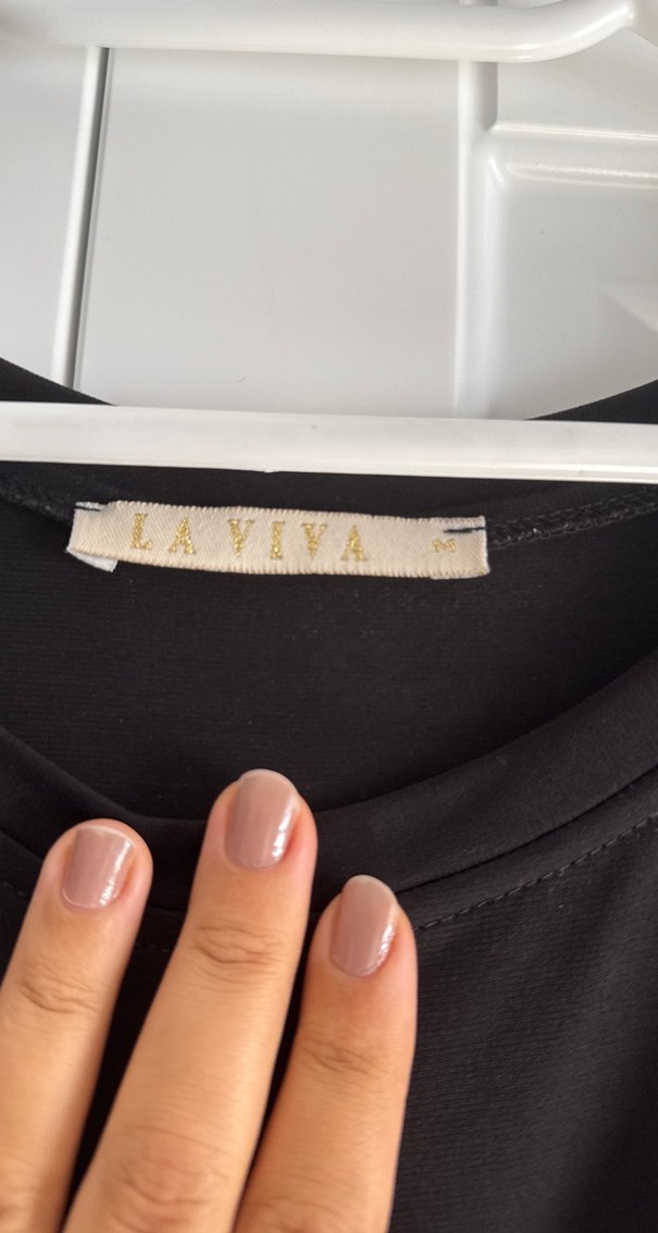 Siyah Uzun Kadın Elbise, Fitted, Kolsuz - Görsel 5