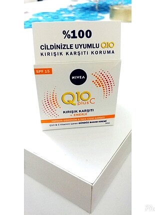 Nivea q10 ve c vit.kırışıklık karşıtı spf 15