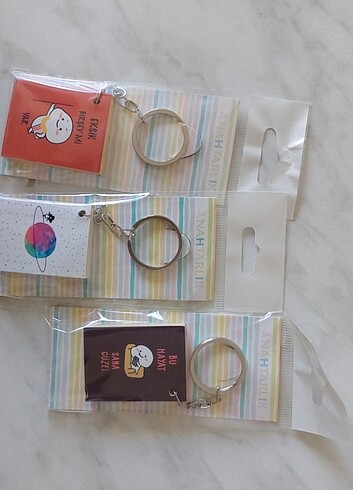 Mini defter anahtarlık 