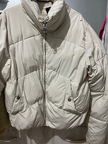 Bershka Taş Rengi Mont