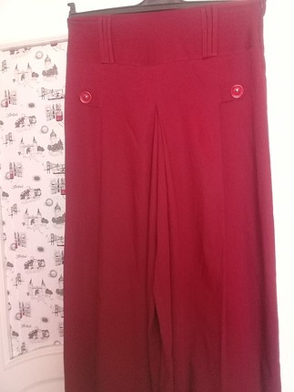 44 Beden bordo Renk etek pantalon