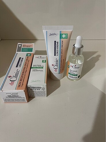 Dr. Clinic Leke Kremi ve Leke Serumu