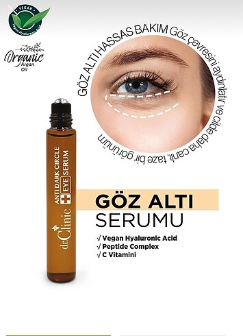 Dr. Clinic Göz Çevresi Bakım Serumu 10 m - Görsel 2