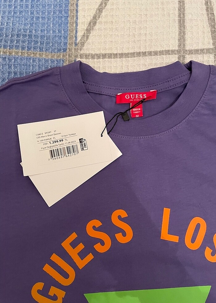 Guess M Beden Tişört - Görsel 3