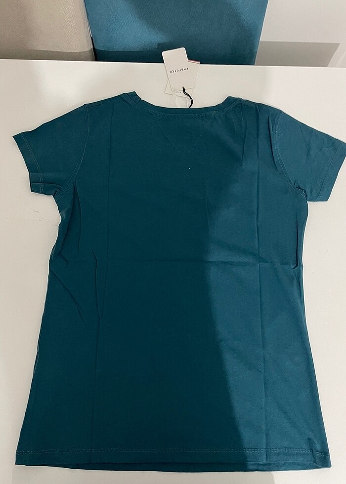 Tommy Hilfiger M Beden Tişört - Görsel 4