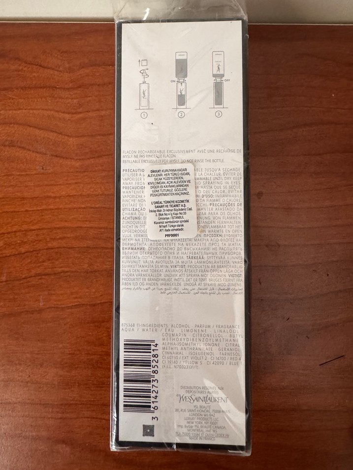 Yves Saint Laurent MYSLF Erkek Parfümü 100 ml - Görsel 3