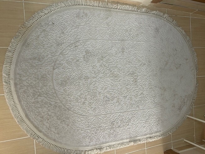 Krem renk temiz halılar - Görsel 13