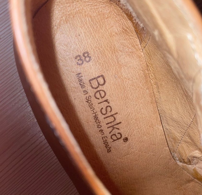 Bershka vintage ayakkabı - Görsel 2