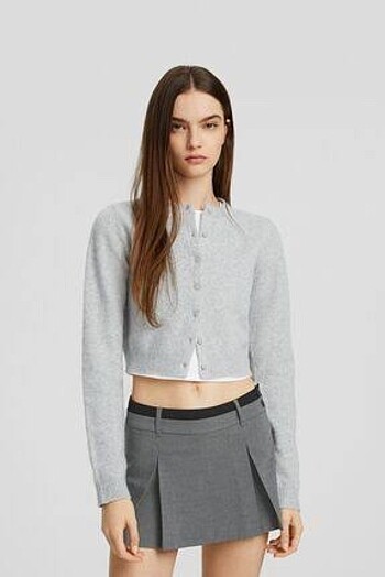 Bershka pilili etek