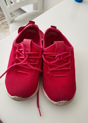 Kız Çocuk Pembe Spor Ayakkabı Velcro