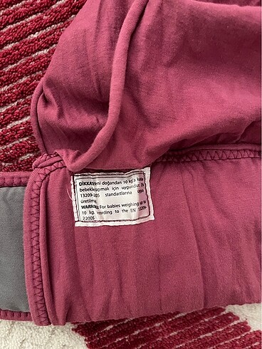Beden pembe Renk Bel destekli sling kanguru