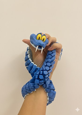 Zootopia 2 Yılan Garry Hareketli 3D - Görsel 6