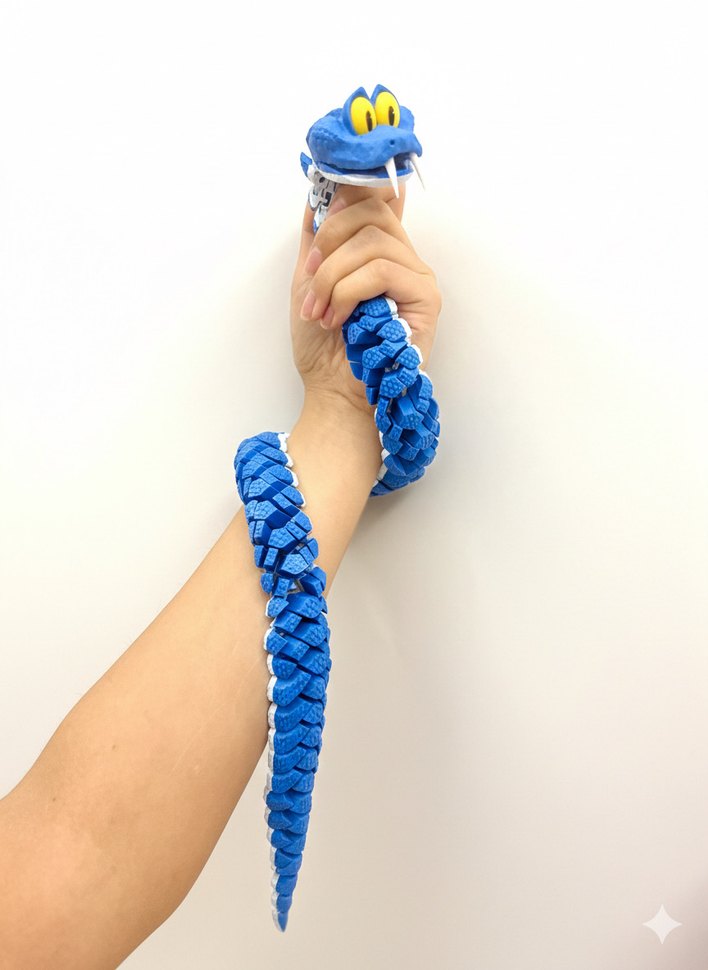 Zootopia 2 Yılan Garry Hareketli 3D - Görsel 3