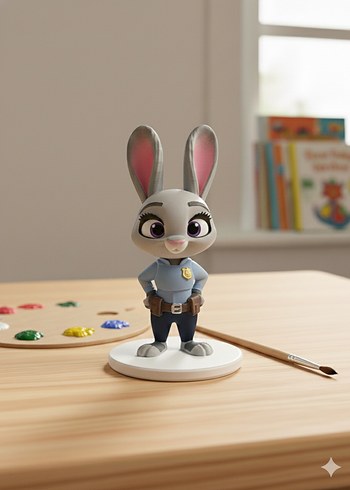 Zootopia Judy Hopps Figür - Görsel 3