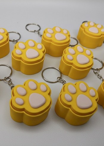 Clicker ses çıkaran Pati Anahtarlık - Görsel 5