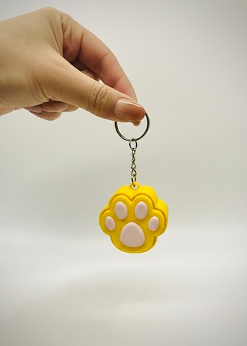 Clicker ses çıkaran Pati Anahtarlık - Görsel 4