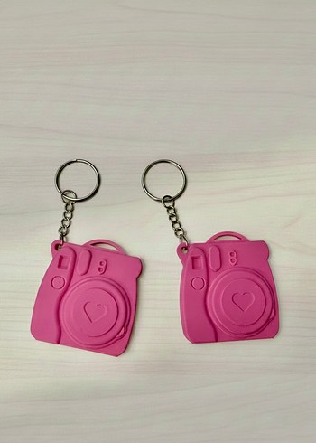 Fotoğraf Makinesi Anahtarlık sevgili - Görsel 3