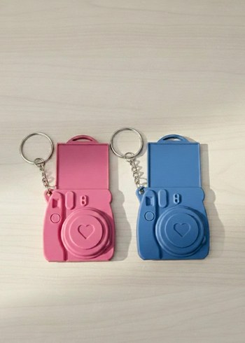 Fotoğraf Makinesi Anahtarlık sevgili - Görsel 2