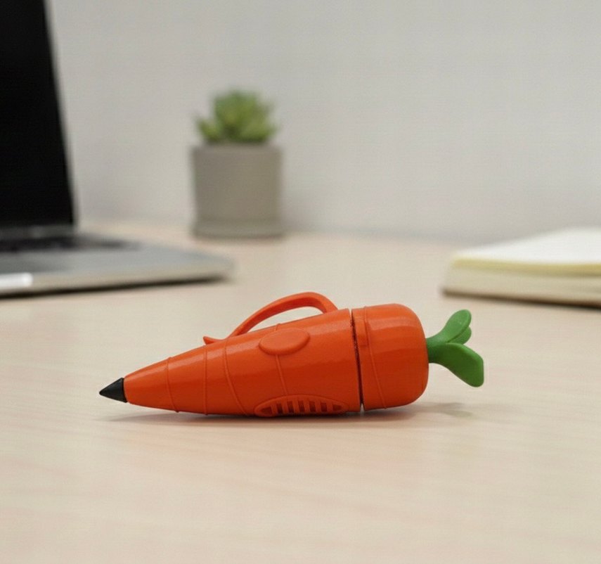 Zootopia Turuncu Havuç Anahtarlık - Görsel 3