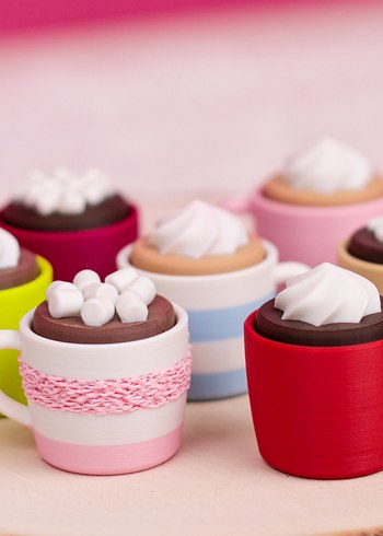 Clicker sesli kahve kupası anahtarlık - Görsel 2