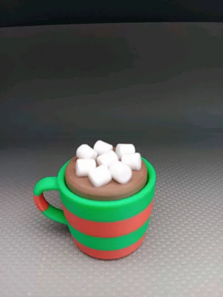 Clicker sesli kahve kupası anahtarlık - Görsel 4