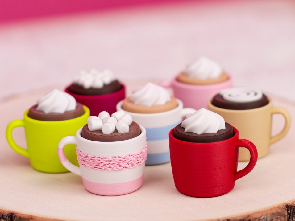 Clicker sesli kahve kupası anahtarlık - Görsel 2