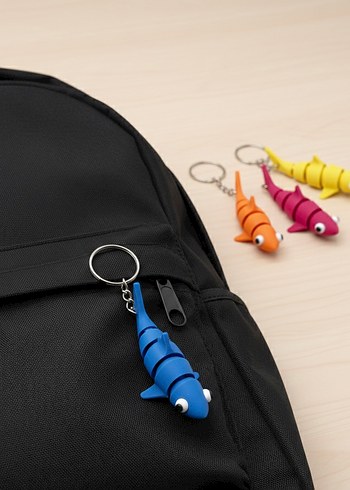 Hareketli Köpek Balığı Anahtarlık - Görsel 2