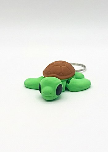 Kaplumbağa hareketli Figürlü Anahtarlık - Görsel 3