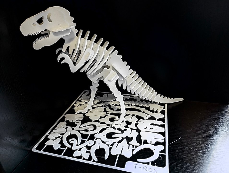 T-rex Dinozor Figürü Maketi - Görsel 2