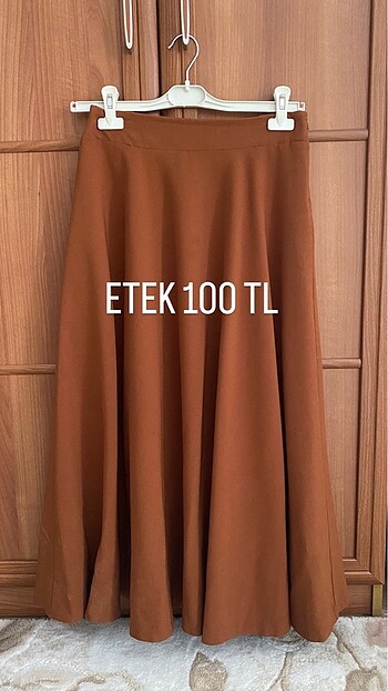 Etek kahve rengi