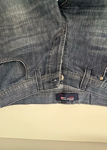 Tommy Hilfiger Kadın Mavi Denim Jean - Görsel 2
