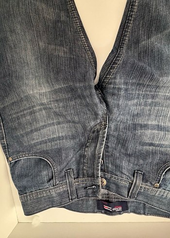 Tommy Hilfiger Kadın Mavi Denim Jean - Görsel 5
