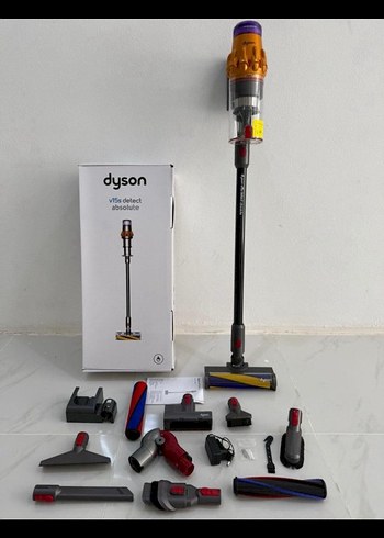 Dyson V15 Detect Absolute Sarı Kablosuz Süpürge