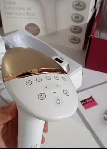 1 MİLYON atışlı Philips lazer epilasyon cihazı 