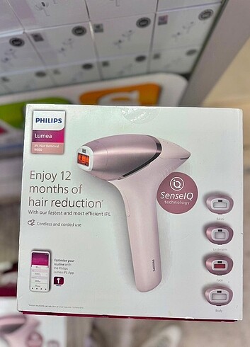 PHILIPS Lumea IPL Halr Removal Philips ınırsız atiş