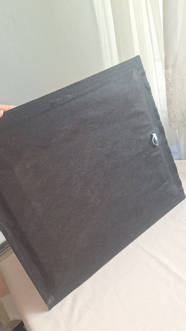 El Yapımı Altın Renkli Parlak Ay Yıldız Filografi Tablo - Görsel 4