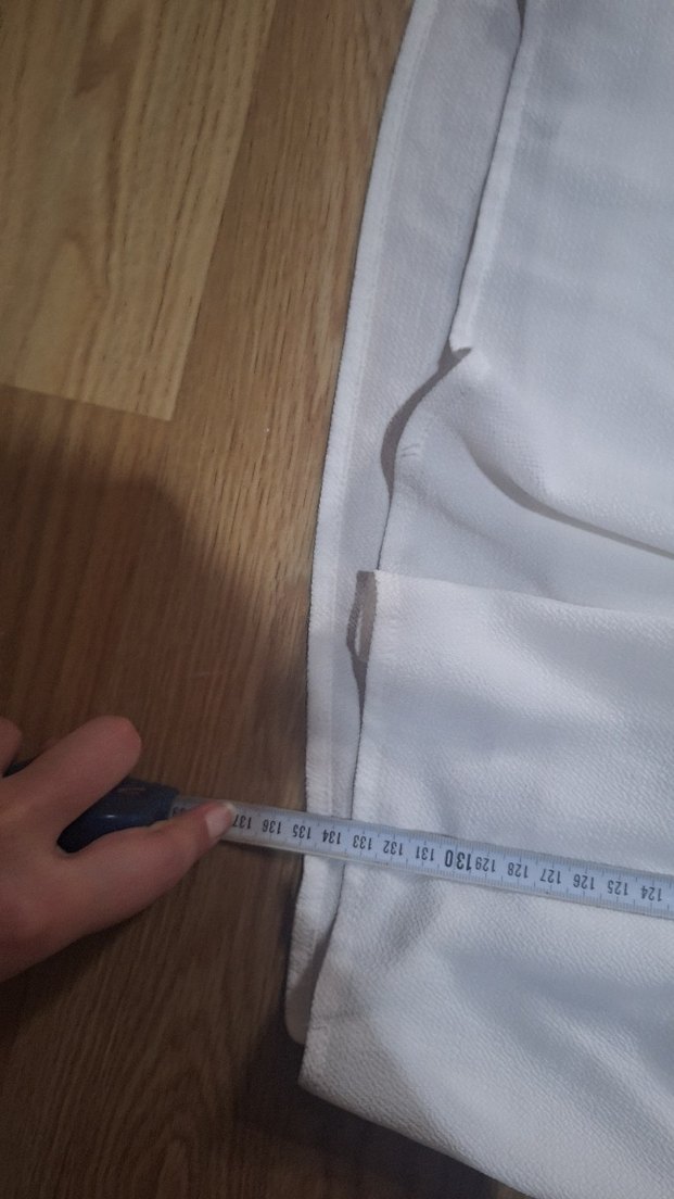 Nakışlı Uzun Beyaz Bohem Elbise - Görsel 4