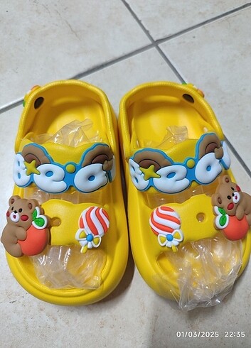 Diğer çocuk sandalet crocs terlik modelleri