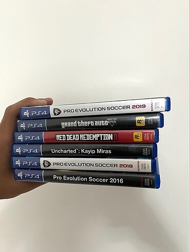 6 ADET PS4 OYUNU