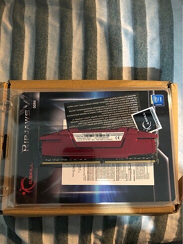 8 GB sıfır açılmamış Ram