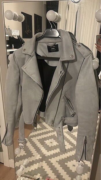 BERSHKA süet ceket
