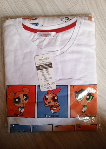 m Beden %100 PAMUK alt üst pijama takımı pamuk göz bantlı