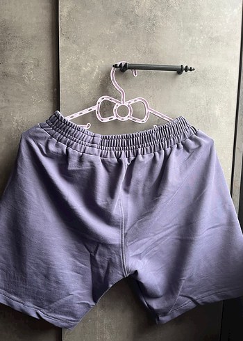 Mor Loose Fit Şort - Görsel 2