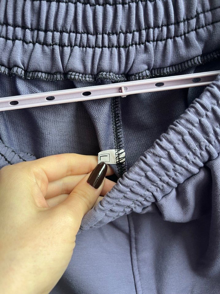 Mor Loose Fit  Şort - Görsel 4