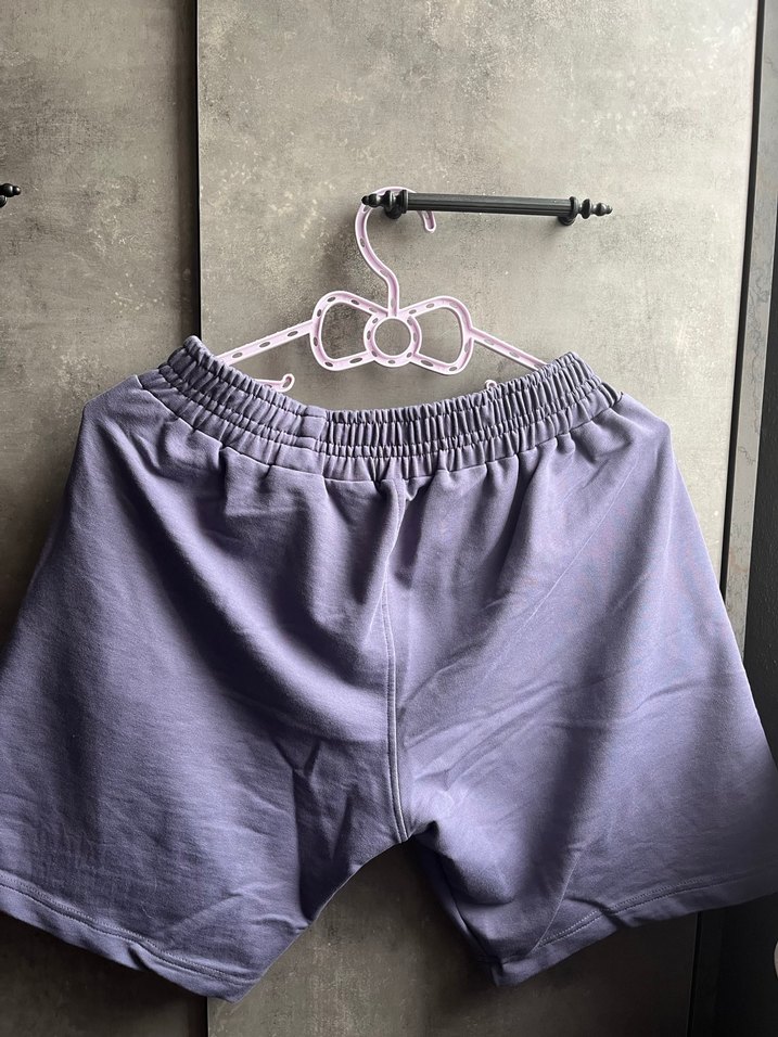 Mor Loose Fit  Şort - Görsel 2